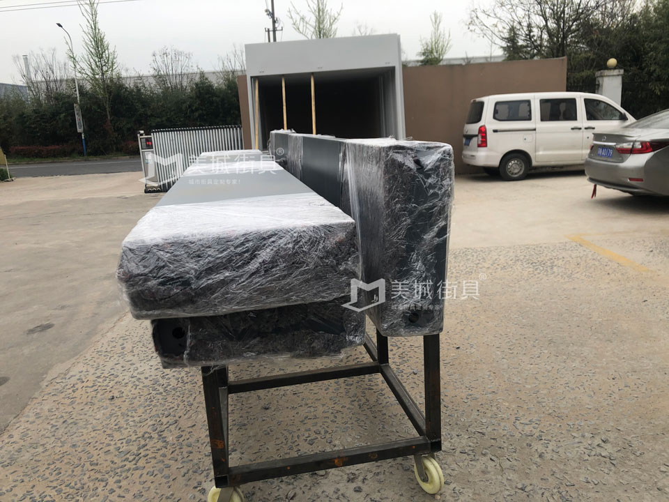 2023.10.2美城(cheng)街(jiē)具(ju)供應安(an)徽金寨候車(che)亭髮(fa)貨記錄