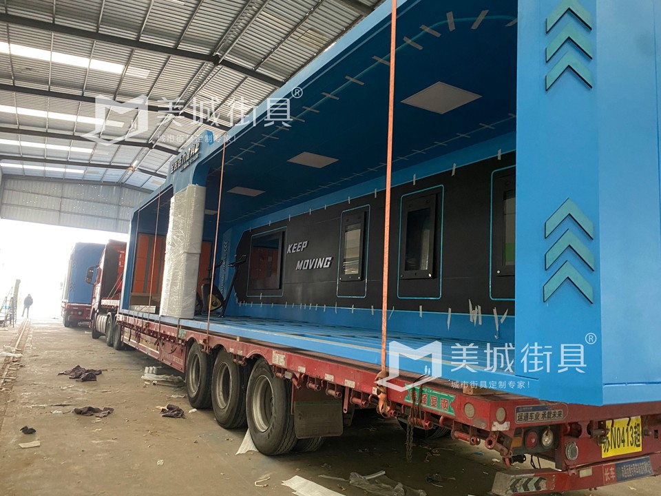 2023.12.21美城(cheng)街(jiē)具(ju)供應的(de)公(gōng)交站檯(tai)安(an)裝(zhuang)實景圖